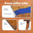 Balen vidaXL Rectangular Coffee Table, Handmade, Solid Teak Wood