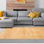 Tapis décoratif en laine de conception unique noué à la main New Age Ivoire 4 pi 2 po x 6 pi 1 po