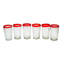 6 verres de collection mexicains recyclés-946697835
