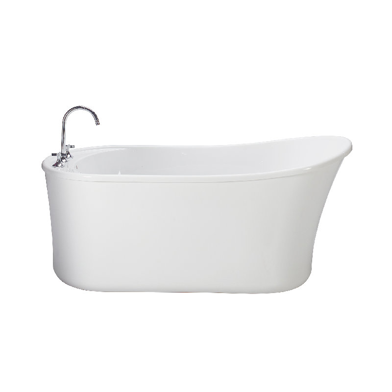 Eryn 60" Freestanding Soaking Bathtub, Acrylic CXL®