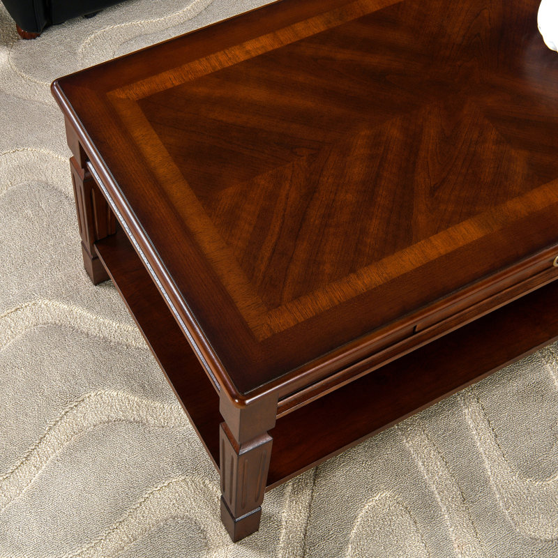 Four Leg Coffee Table with Storage