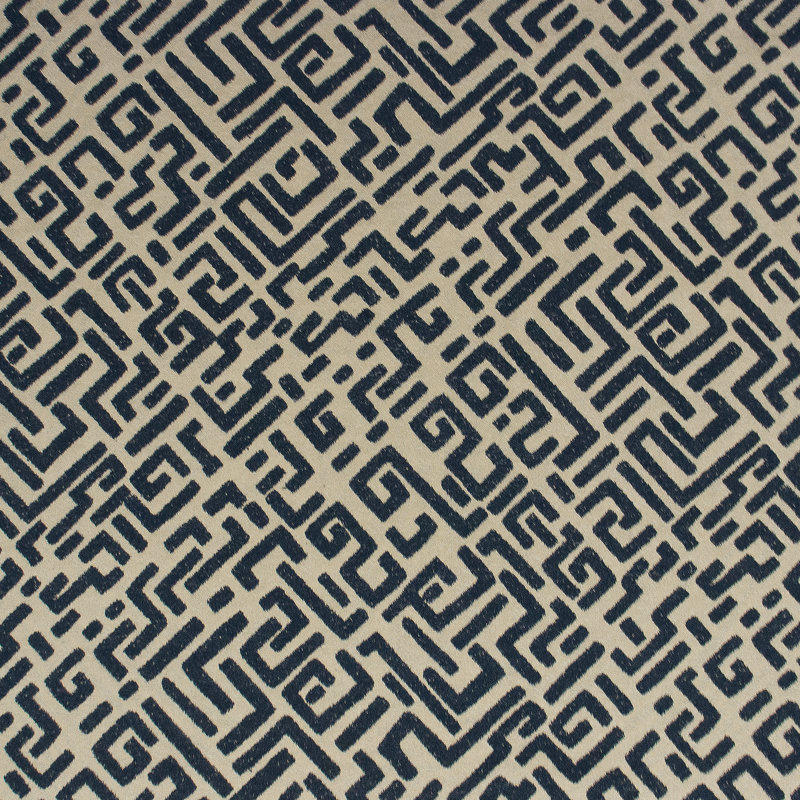 Nuevo Mundo Escritura Performance Fabric, Ocre/Black