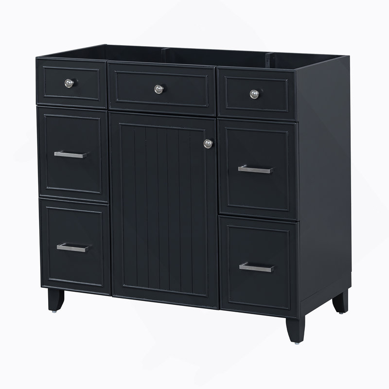 Meuble-lavabo 36 po - Noir (lavabo non inclus)