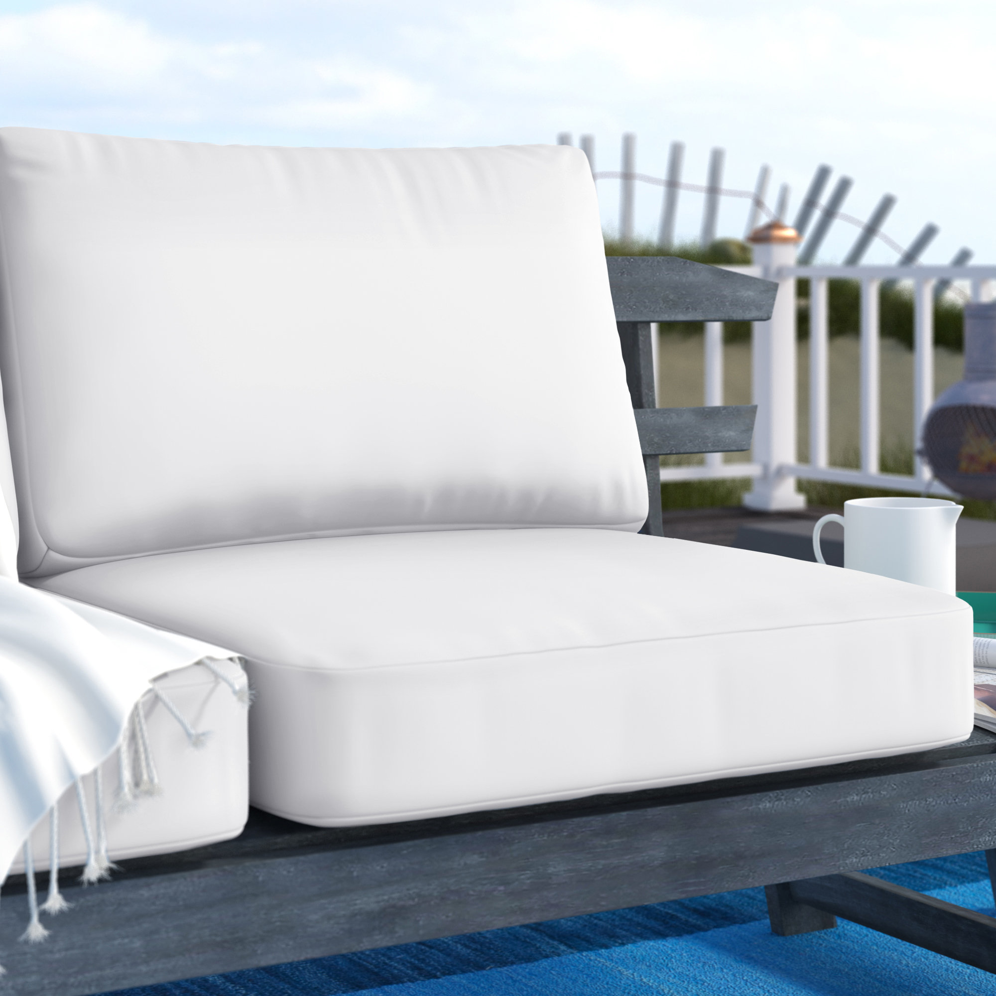 Sol 72 Outdoor™ Outdoor 6'' Lounge Chair Cushion & Reviews Wayfair