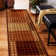 Ashtun Abstract Checkered Geometric Border Power-Loomed Indoor Area Rug