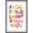 Maite 'Alphabet' Framed Print-917617436