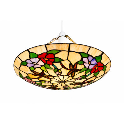 Stony Creek 12cm H Glass Bowl Pendant Shade ( Screw On )