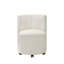 Ensemble de 2 chaises d'appoint en chenille Blayde