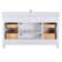 Ajhane 60'' Single Bathroom Vanity with Engineered Stone Top