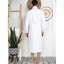 Peignoir gaufré LOTUS LINEN - Peignoirs de luxe en coton pour hôtel / spa-60579788-60579777