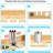 Plastic Compartment Hair Tool Holder