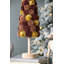 Grand arbre de Noël 8,7 x 8,7 x 31,5 po, café multicolore-1064027189