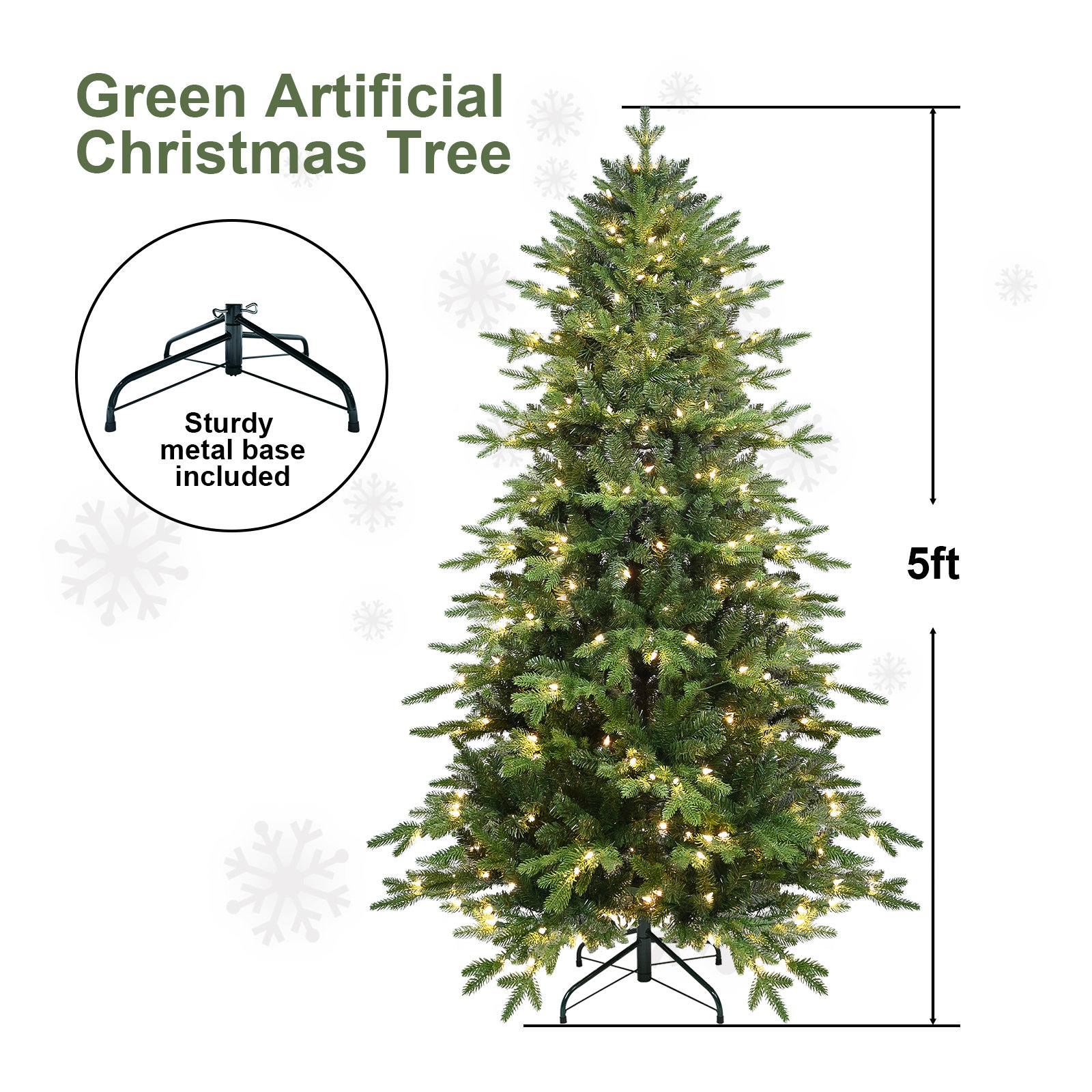 Christmas tree, 5'