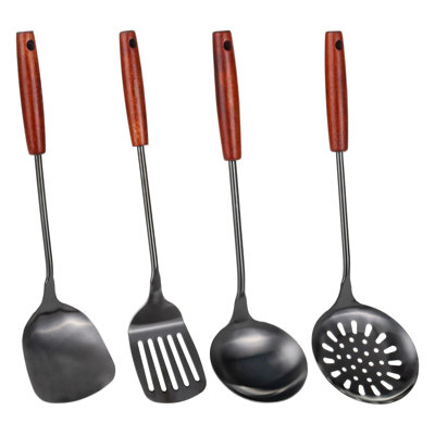 PSA LABORATORY FURNITURE LLC 4 Piece Stainless Steel Cooking Utensil Set -  CJTB0CWRBMHXS