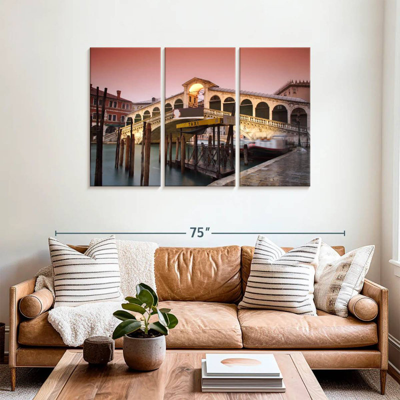 Pont du Rialto, H 36 po x l 57 po
