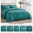 Ruffled Edge Microfiber Bed in a Bag Comforter Set-583153517-583153512