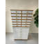 Armoire à bijoux multi-tiroirs en bois massif