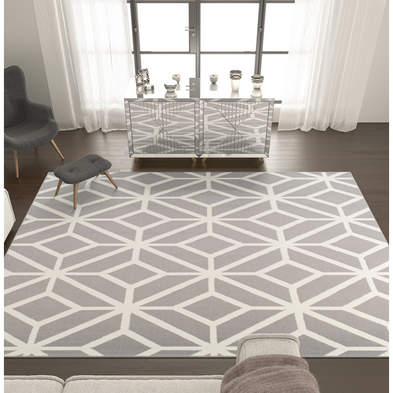 Alefiyah 93 tapis modernes pour le salon, Rectangle de 5 pi x 8 pi