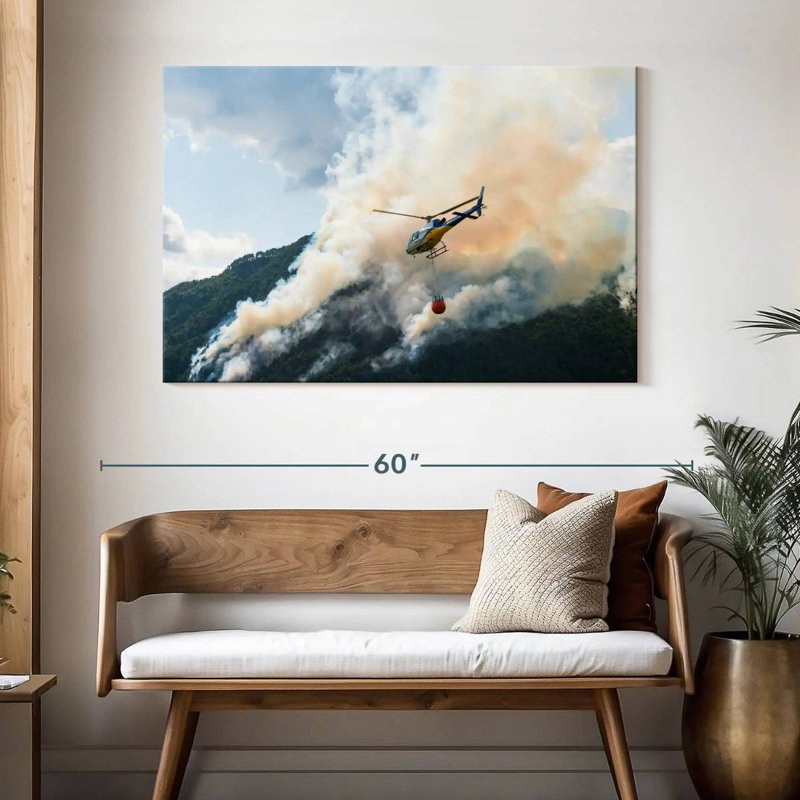 Lelar Fire Rescue, 32" H x 48" W