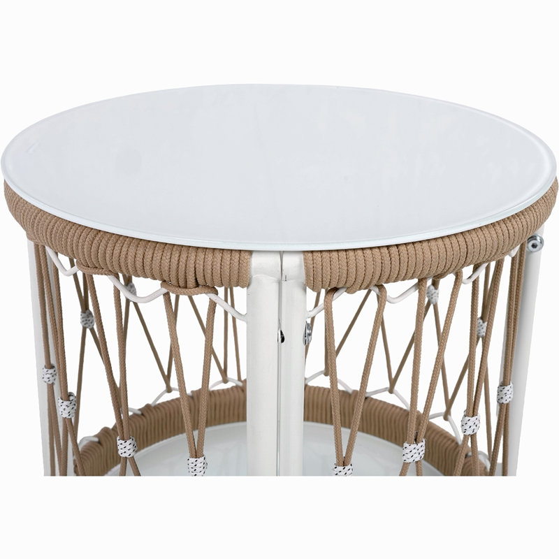 Table d'appoint d'extérieur 17,32 po Bohemian Garden