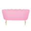 Carney Velvet Loveseat Accent Sofa-693310566