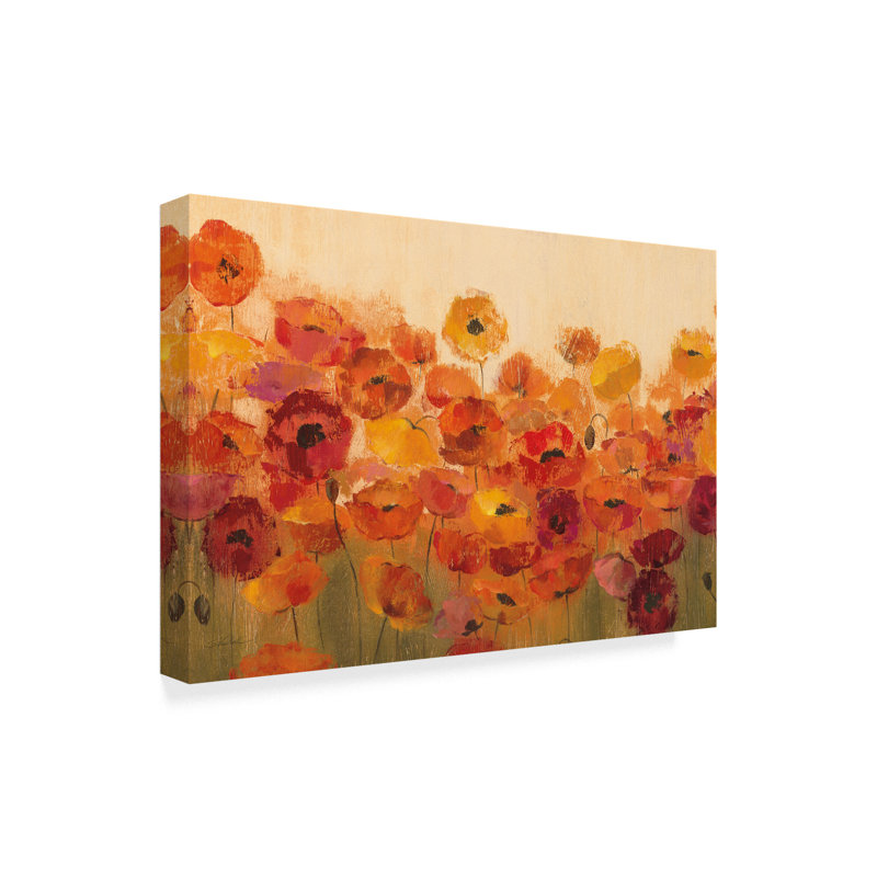 « summer pops », reproduction de peinture à l’acrylique sur toile tendue, H 22 po x l 32 po x P 2 po