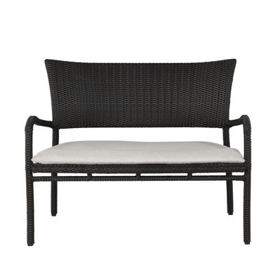 Skye Wicker Garden Bench