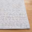 Tapis géométrique gris en laine et coton touffeté à la main Giandomenico-716155872