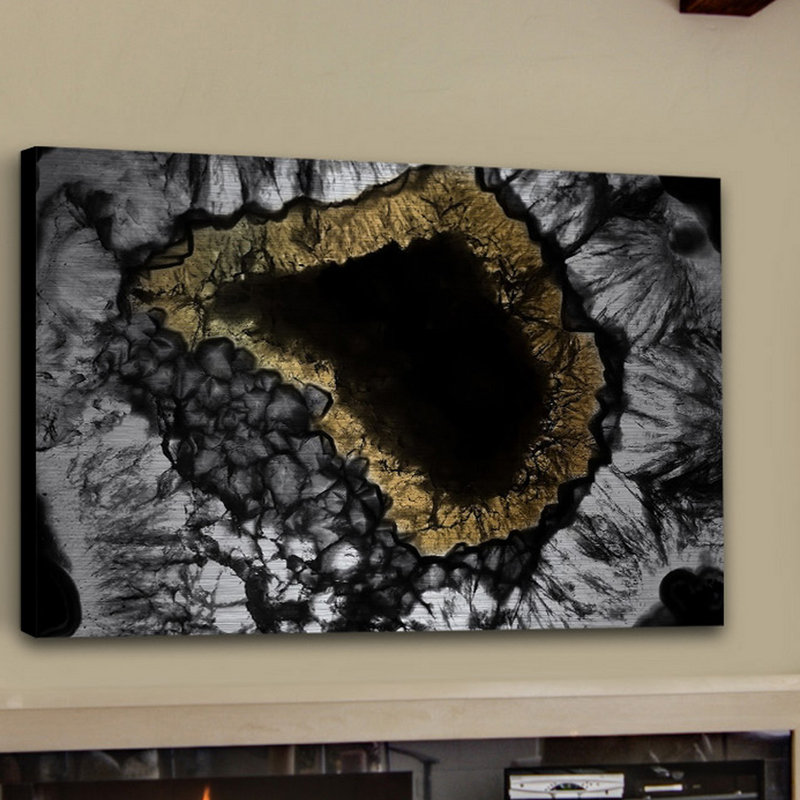 «Frantique», reproduction d'art sur métal, H 40 po x l 60 po x P 1,5 po