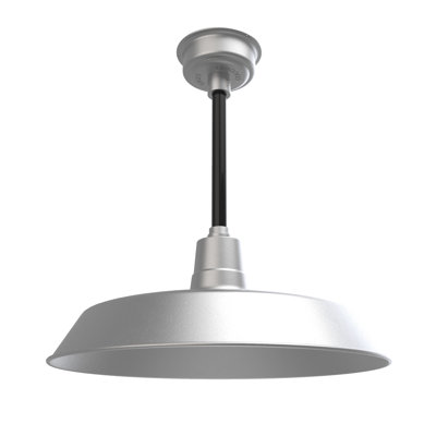 Luminaire suspendu en forme de dôme à 1 lumière DEL Haleigh