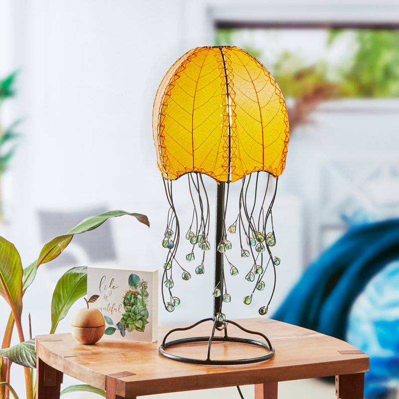 Vestfold Metal Novelty Lamp, Orange