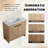 36" Freestanding Vanity with White Ceramic Sink and Soft-Close Storage-461163440
