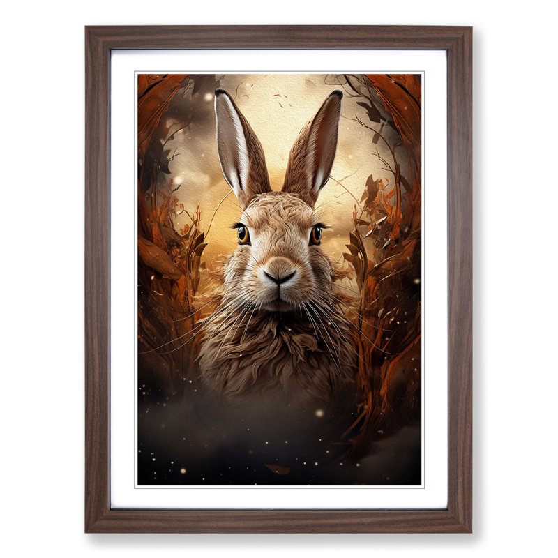 Hare Digital - 32077 Piece Single Picture Frame Print on Wood