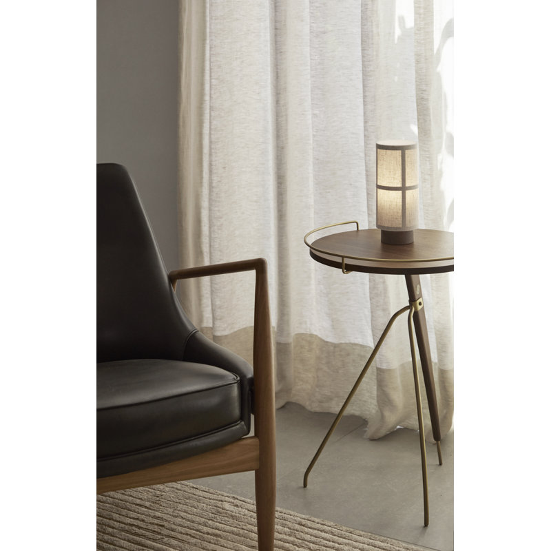 Umanoff Solid Wood End Table, 23.6" H x 17" W x 17" D