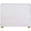 Armoire de rangement Metallic Silver and Champagne 3