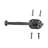 Double Wall Mount Hooks 5" Jacket Hanger