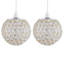 18cm H Plastic Round Pendant Shade ( Uno ) in Clear