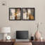 Ensemble de décoration murale « Patchwork Plains Duo Shadowbox » de Art Remedy, cadre noir, 12 x 12-1679306177-1679306176