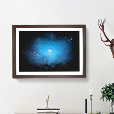 Half Moon - Picture Frame Graphic Art Print