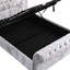 Grand lit de rangement tapissier Hartfried