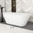 66" White Acrylic Freestanding Bathtub