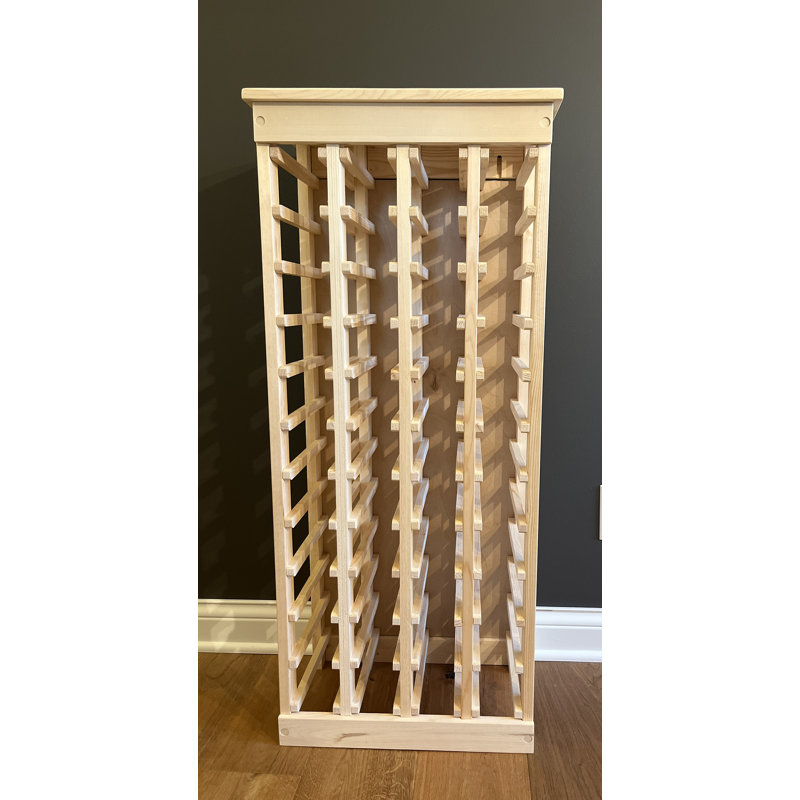 Pine 44 Bottle Wine Rack