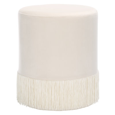 Dishner Ottoman With Tassel