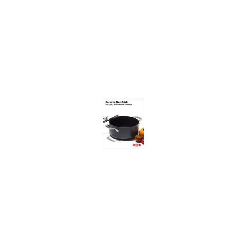 OXO Professional Ceramic Nonstick 5qt Stock Pot with Lid
