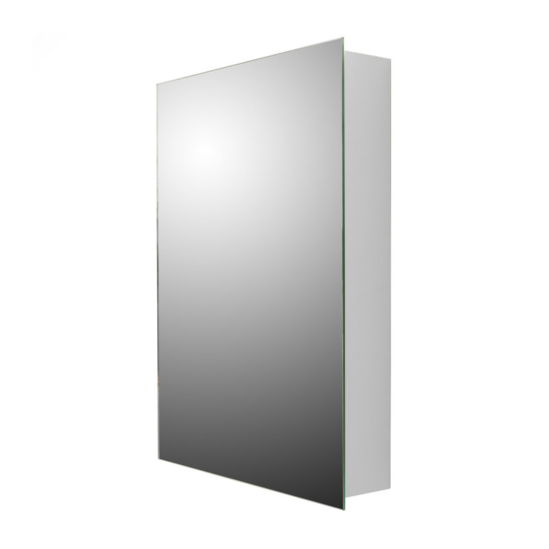 Armoire à pharmacie à 1 porte avec tablettes réglables Uriel, 16 po x 22 po