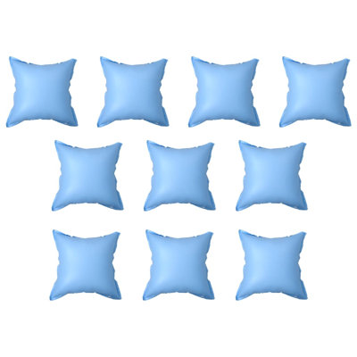 Blue Square Cushion