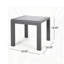 Table d'appoint l 20 po