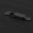 Bookcase with Adjustable Shelves, 5-Tier Multi-Depth Bookshelf with Door, Open Shelf Organizer with Adjustable Open Shelves and Storage Cabinets, Black, 72.5 Inch-67787788-67787779