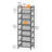 8 Tier 16 Pair Shoe Rack