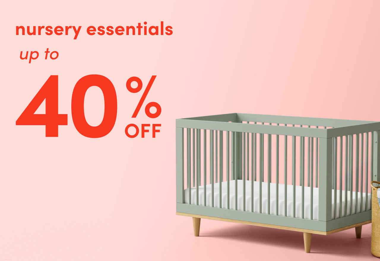 nursery essentials clearance